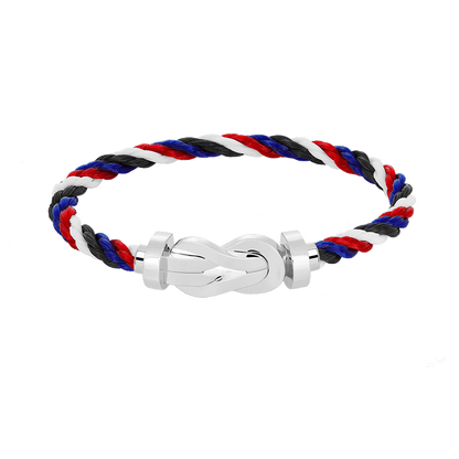 [Kismet Jewels ]CHANCE LARGE 8 FIGURE BUCKLE NO DIAMOND BRACELET SILVER