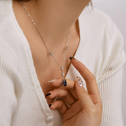 [Kismet Jewels ]Dazzling Pear Cut Necklace