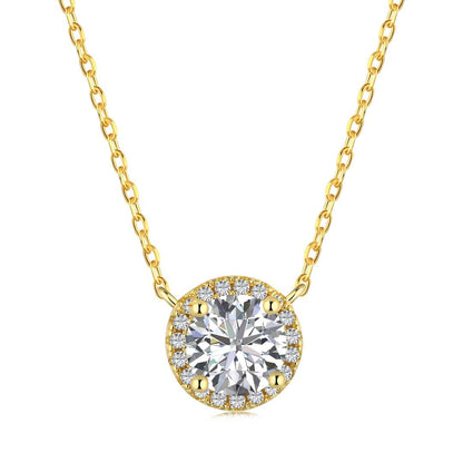 [Kismet Jewels ]Luxurious Round Cut Necklace