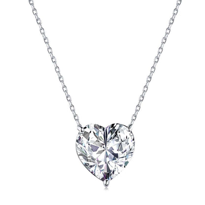 [Kismet Jewels ]6.0 carat Radiant Heart Shape Necklace