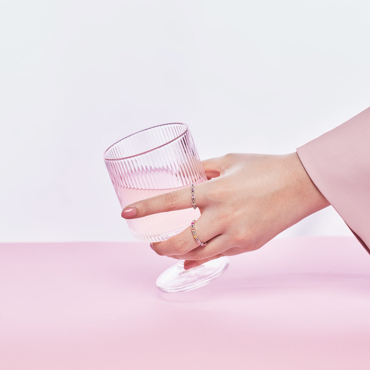 [Kismet Jewels ]Elegant Energetic Round Cut Daily Ring