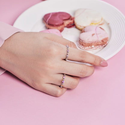 [Kismet Jewels ]Elegant Energetic Round Cut Daily Ring