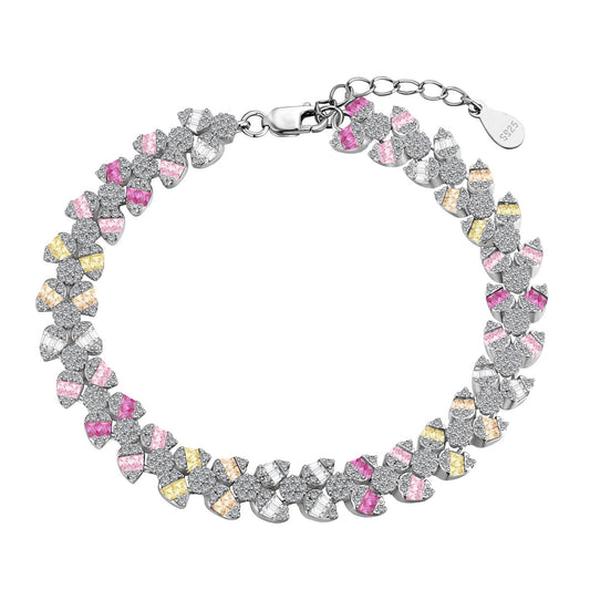 [Kismet Jewels ]Dainty Exquisite Flower Shape Daily Bracelet