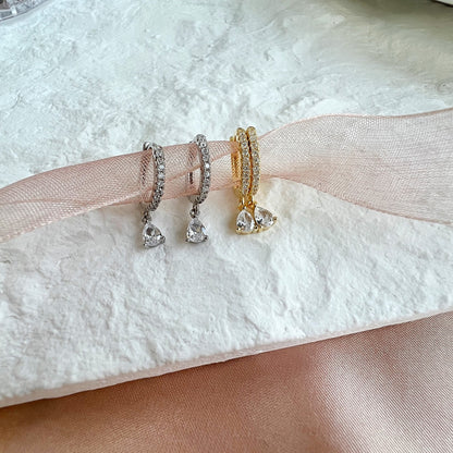 [Kismet Jewels ]Luxurious Geometric Drop Earrings