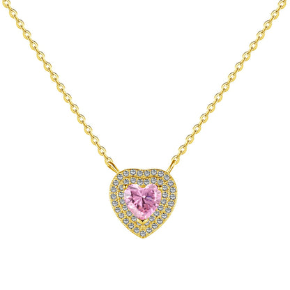 [Kismet Jewels ]Exquisite Heart Shape Necklace