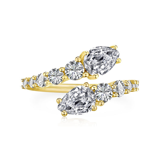 [Kismet Jewels ]Delicate Lively Snake Shape Daily Ring