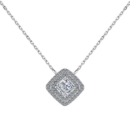 [Kismet Jewels ]Sparkling Asscher Cut Necklace