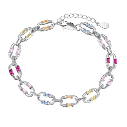 [Kismet Jewels ]Dazzling Colorful Daily Bracelet