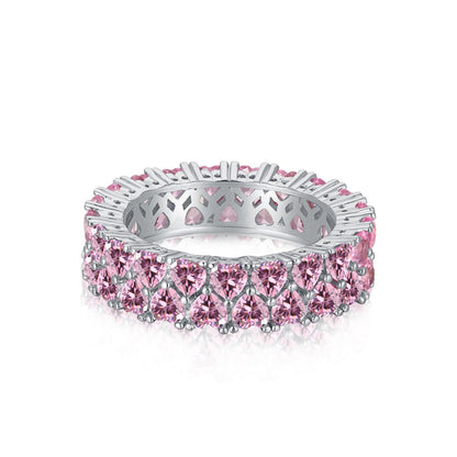 [Kismet Jewels ]Sparkling Full Heart Ring