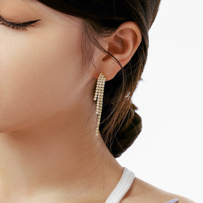 [Kismet Jewels ]Luxurious Dainty Banquet Earrings