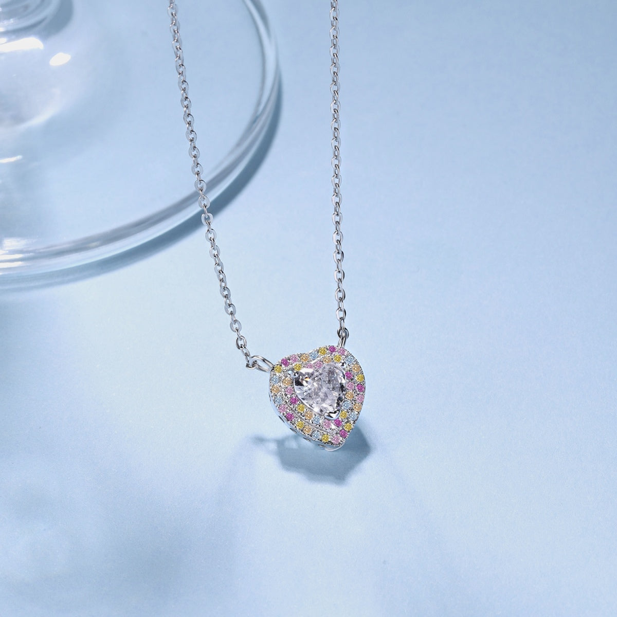 [Kismet Jewels ]Exquisite Heart Shape Necklace
