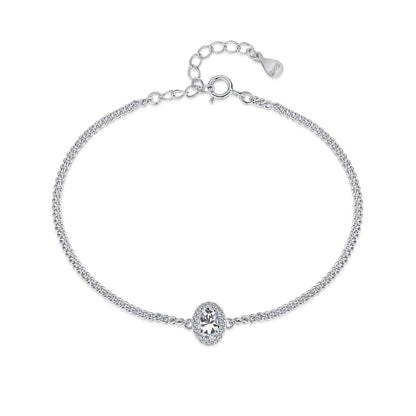 [Kismet Jewels ]Exquisite Oval Shape Bracelet
