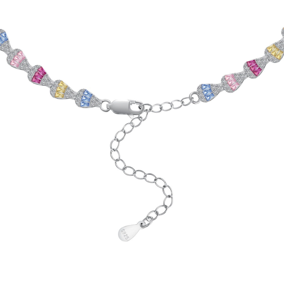 [Kismet Jewels ]Radiant Colorful Rainbow Necklace