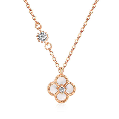 [Kismet Jewels ]Delicate Flower Shape Necklace