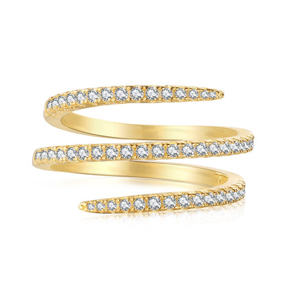 [Kismet Jewels ]Unique Vibrant Entangle Daily Ring