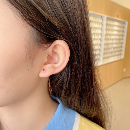 [Kismet Jewels ]Delicate Solitaire Earrings