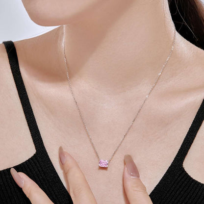 [Kismet Jewels ]Luxurious Square Shape Colorful Necalack