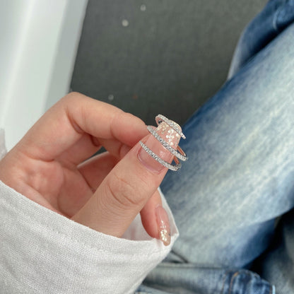 [Kismet Jewels ]Unique Vibrant Entangle Daily Ring