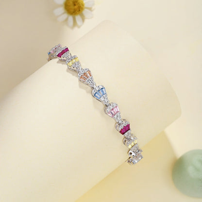 [Kismet Jewels ]Radiant Water Drop Shape Daily Bracelet