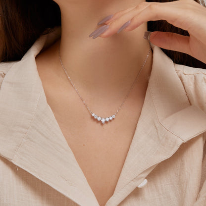 [Kismet Jewels ]Dainty Colorful Heart Necklace