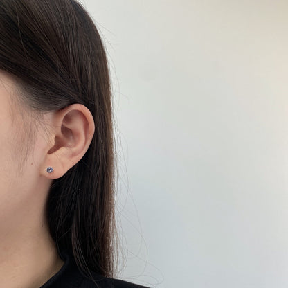 [Kismet Jewels ]Sparkling Colorful Round Shape Earrings