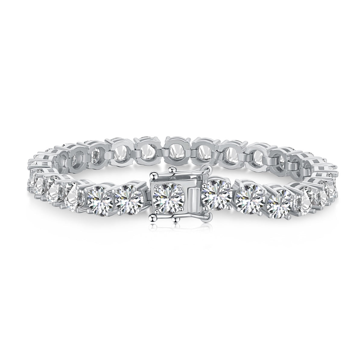 [Kismet Jewels ]0.75 Carat Dazzling Round Cut Wedding Bracelet
