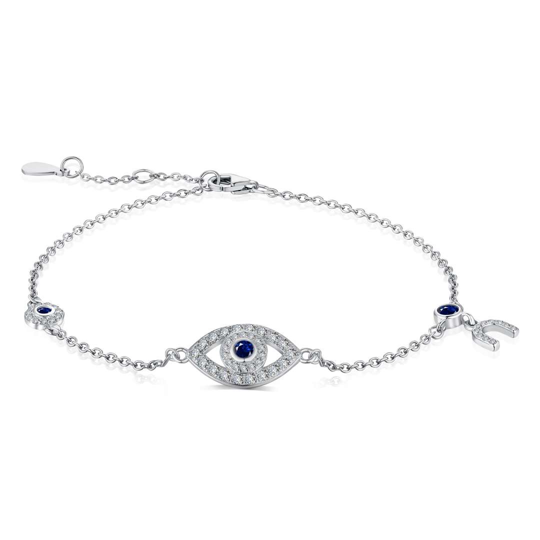 [Kismet Jewels ]Dainty Eye Shape Necklace