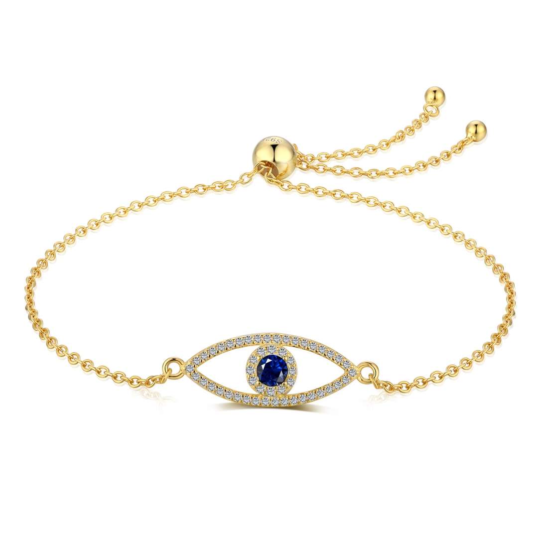 [Kismet Jewels ]Devil's Eye Hollow Design Bracelet
