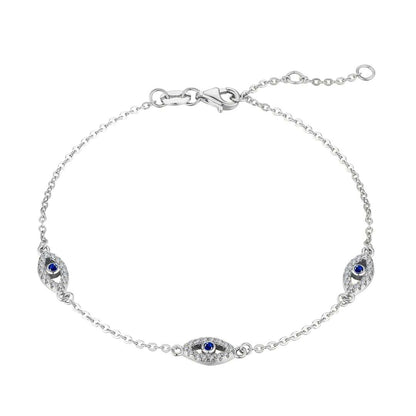 [Kismet Jewels ]Evil Eye Shape Pendent Necklace