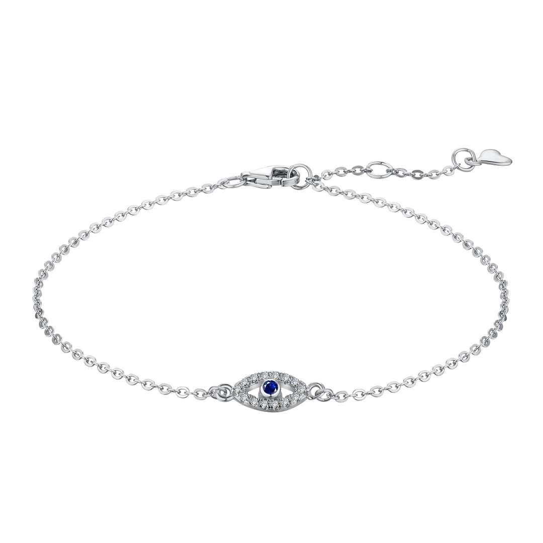 [Kismet Jewels ]Evil Eye Shape Necklace