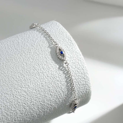 [Kismet Jewels ]Evil Eye Shape Pendent Necklace