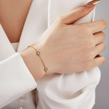 [Kismet Jewels ]Delicate Round Shape Pendent Necklace