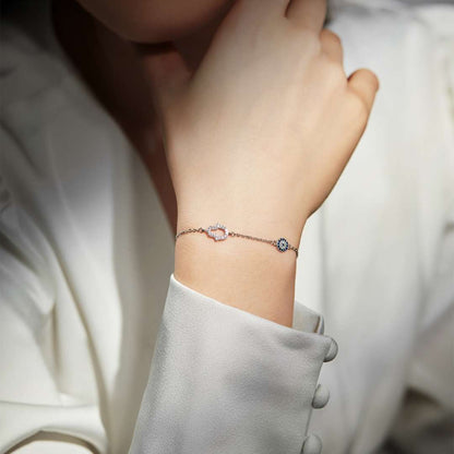 [Kismet Jewels ]Gost Shape & Round Shape Necklace