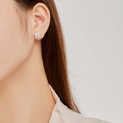 [Kismet Jewels ]Ornate Colorful Octagon Shape Daily Earrings