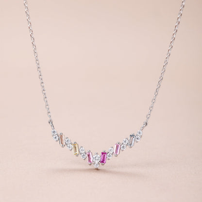 [Kismet Jewels ]Dazzling Rainbow Necklace