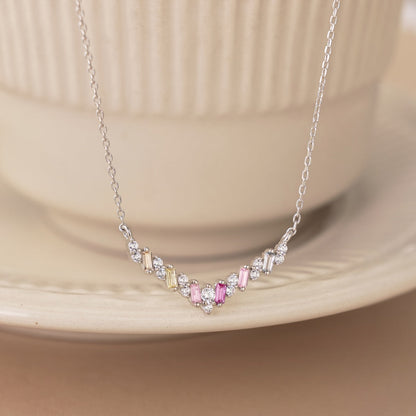 [Kismet Jewels ]Dazzling Rainbow Necklace