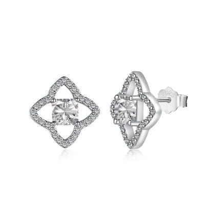 [Kismet Jewels ]Elegant Star Shape Princess Cut Daily Earrings