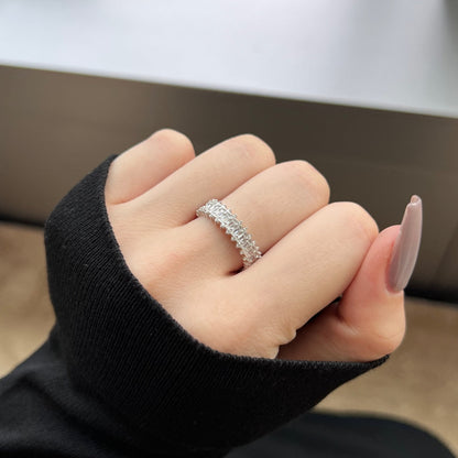 [Kismet Jewels ]Splashy Ornate Emerald Cut Cocktail Ring