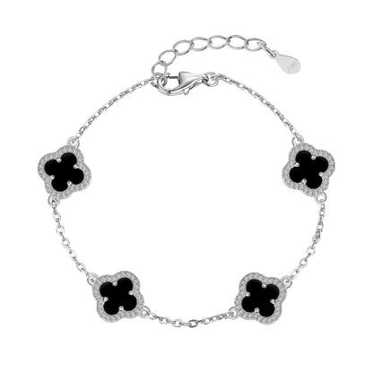 [Kismet Jewels ]Four-Leaf Clover Exquisite Bracelet