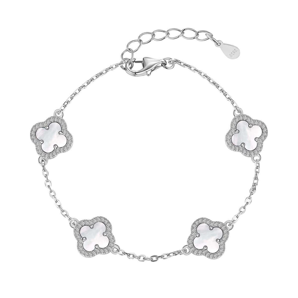 [Kismet Jewels ]Four-Leaf Clover Exquisite Bracelet