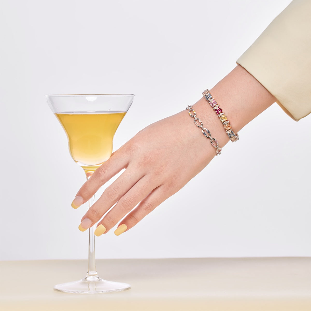 [Kismet Jewels ]Dazzling Colorful Daily Bracelet