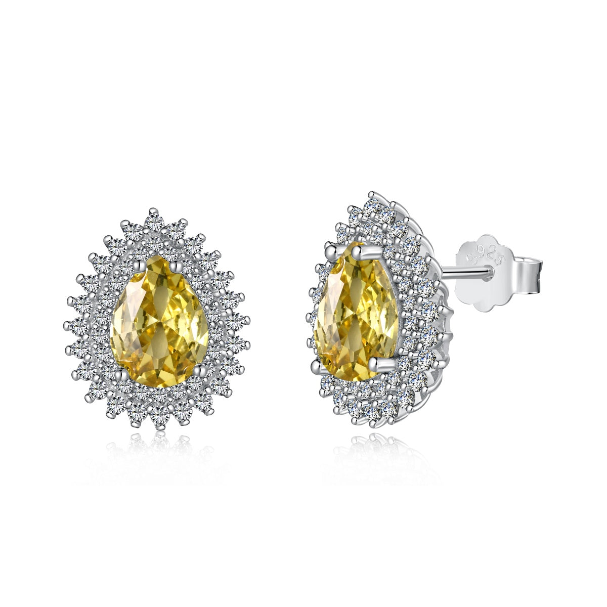 [Kismet Jewels ]Delicate Gorgeous Pear Cut Daily Earrings