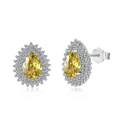 [Kismet Jewels ]Delicate Gorgeous Pear Cut Daily Earrings