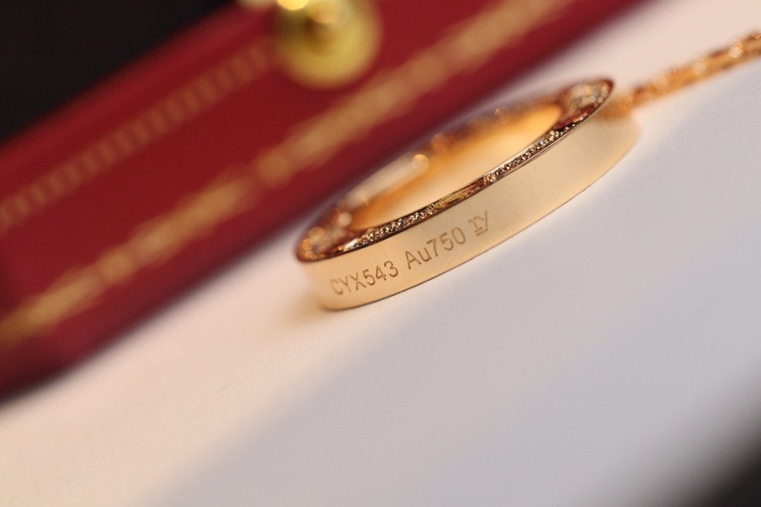 [Kismet Jewels ]LOVE NECKLACE ADJUSTABLE ROSE GOLD