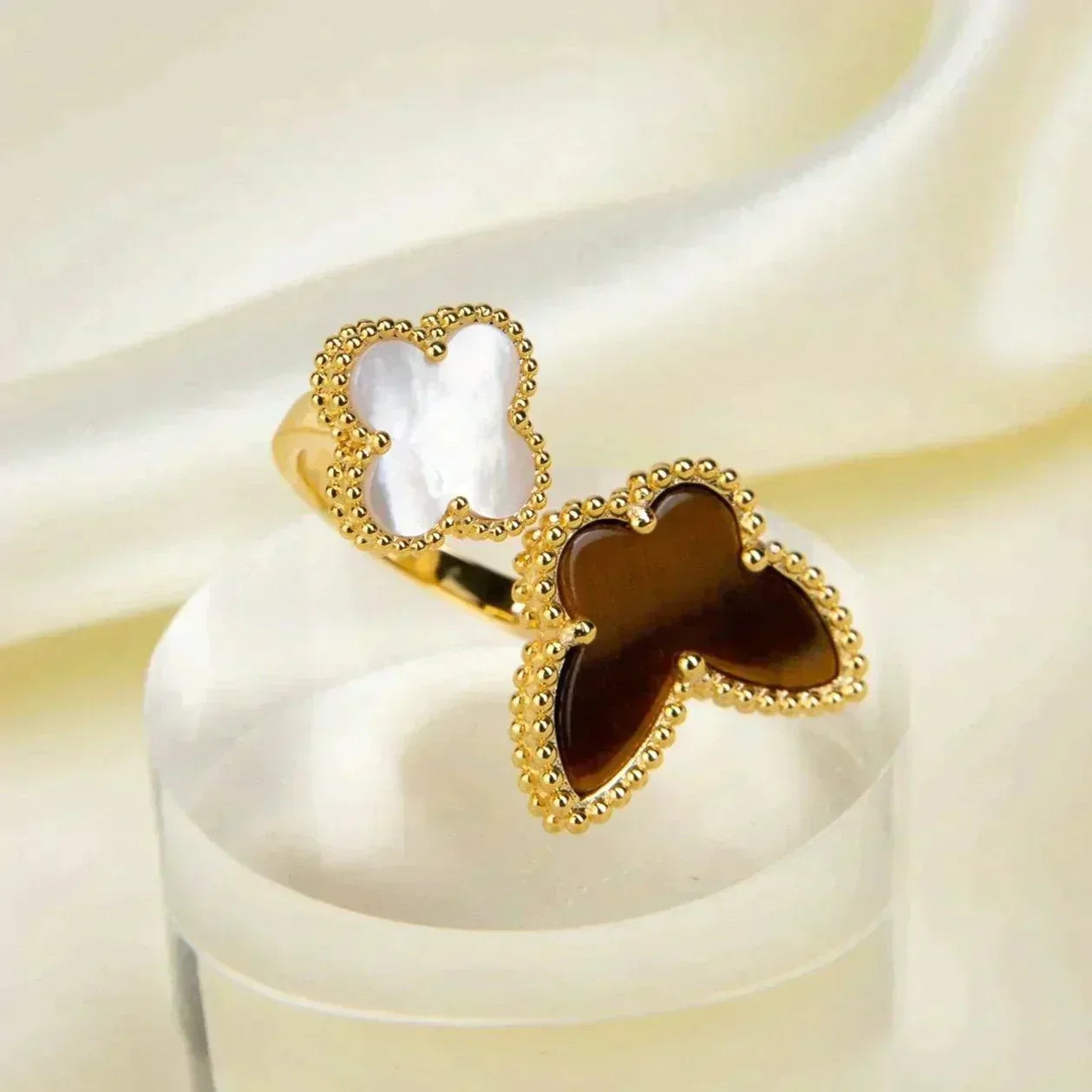 [Kismet Jewels ]LUCKY BETWEEN THE FINGER RING