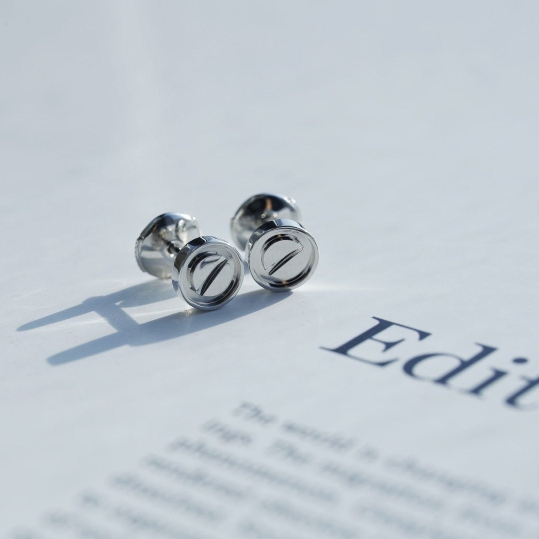 [Kismet Jewels ]LOVE EARRINGS SILVER 10MM