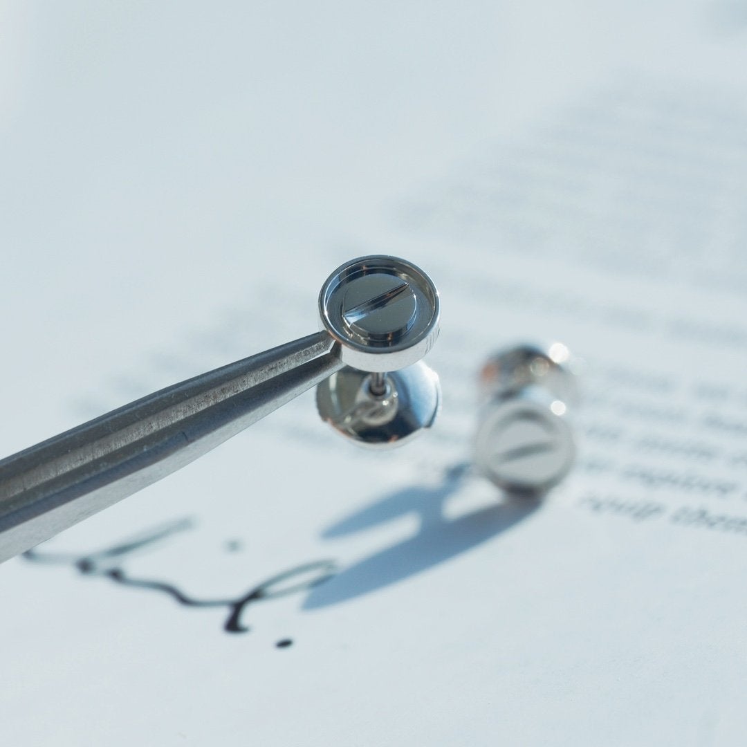 [Kismet Jewels ]LOVE EARRINGS SILVER 10MM