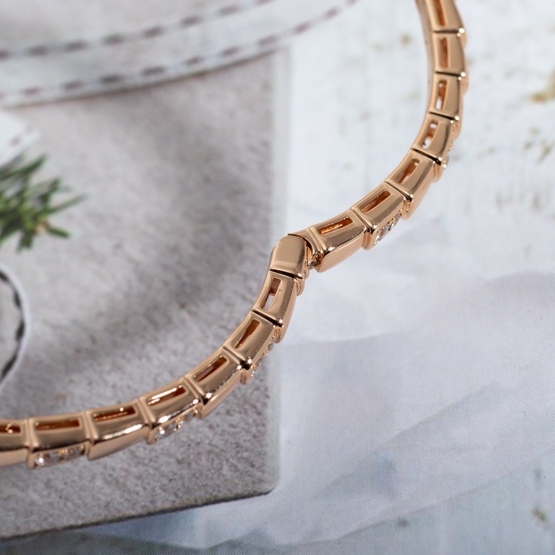 [Kismet Jewels ]SERPENTI BRACELET PINK GOLD DIAMOND