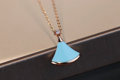 [Kismet Jewels ]DREAM NECKLACE TURQUOISE PINK GOLD