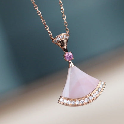 [Kismet Jewels ]DREAM NECKLACE PINK MOP DIAMOND